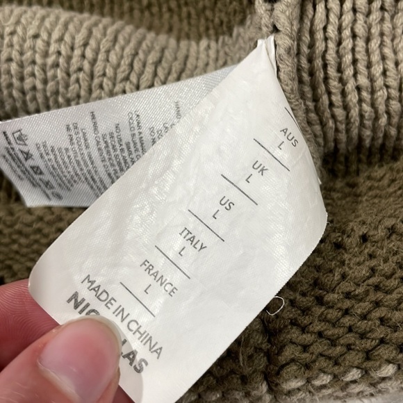 Nicholas Green Striped Knit Shrug Crop Cardigan - Picture 5 of 11